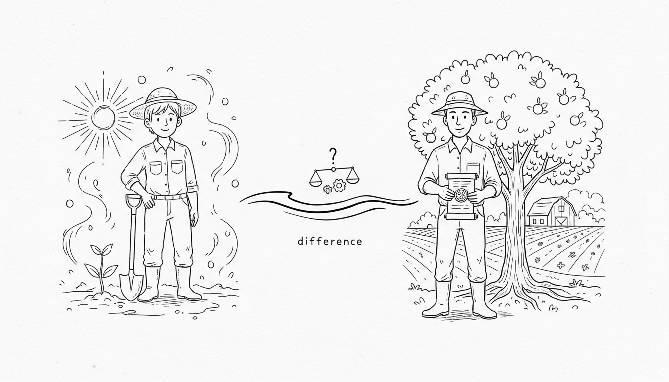 新規就農と認定農業者の違いとは？