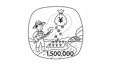 新規就農で150万円もらえるって本当？