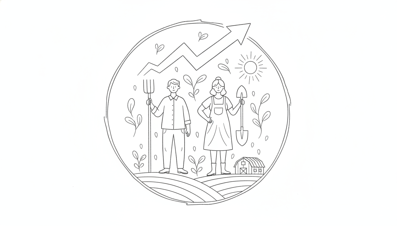 新規就農は夫婦でやると有利って本当?