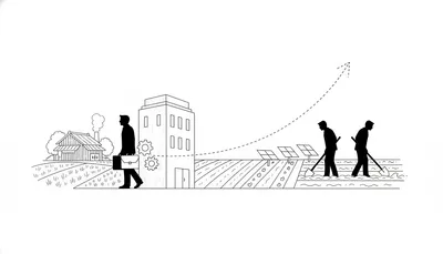 兼業農家の割合の推移とは？