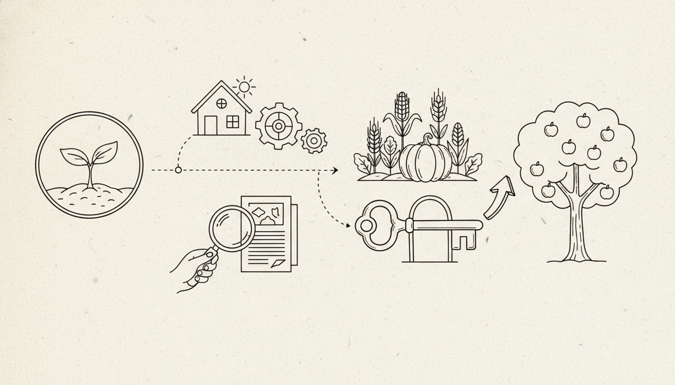 準備と制度活用が就農成功の鍵です