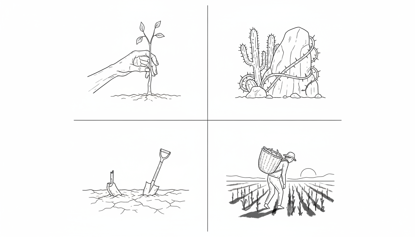 作目別にみる「厳しさ」の具体例