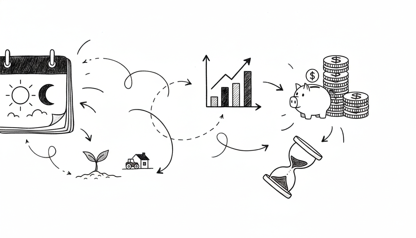 具体的なタイムラインと資金活用のシミュレーション