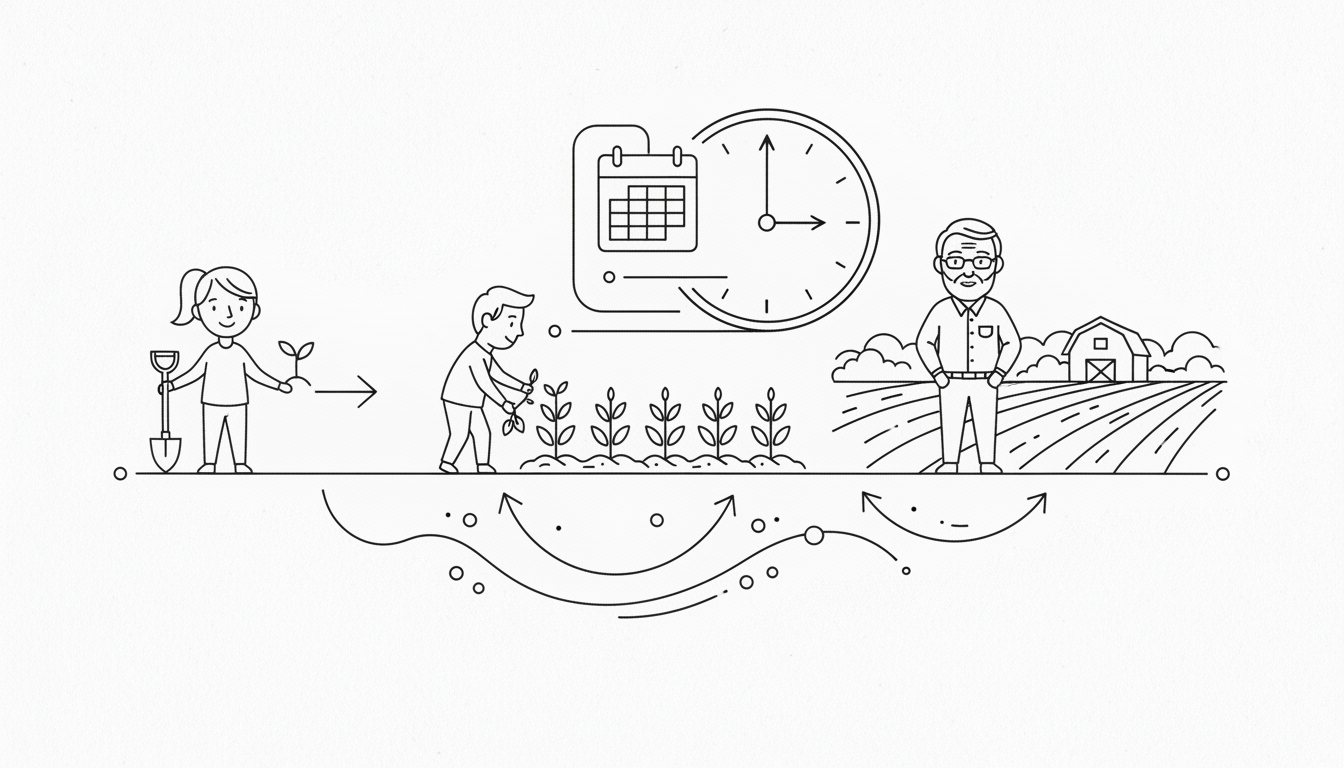 年齢と準備期間を見極めて計画的なスタートを
