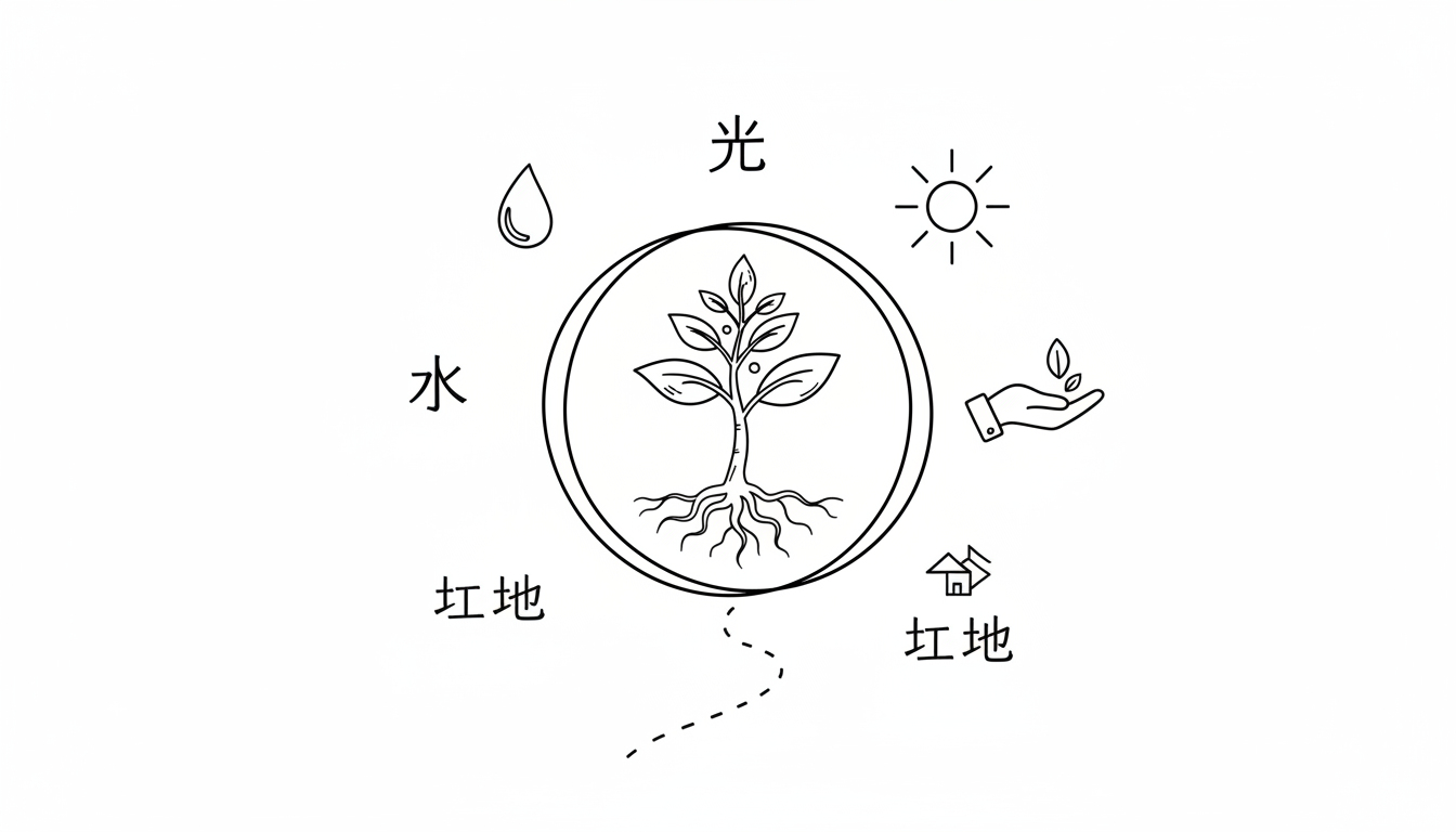 就農に必要な4つの資源と準備