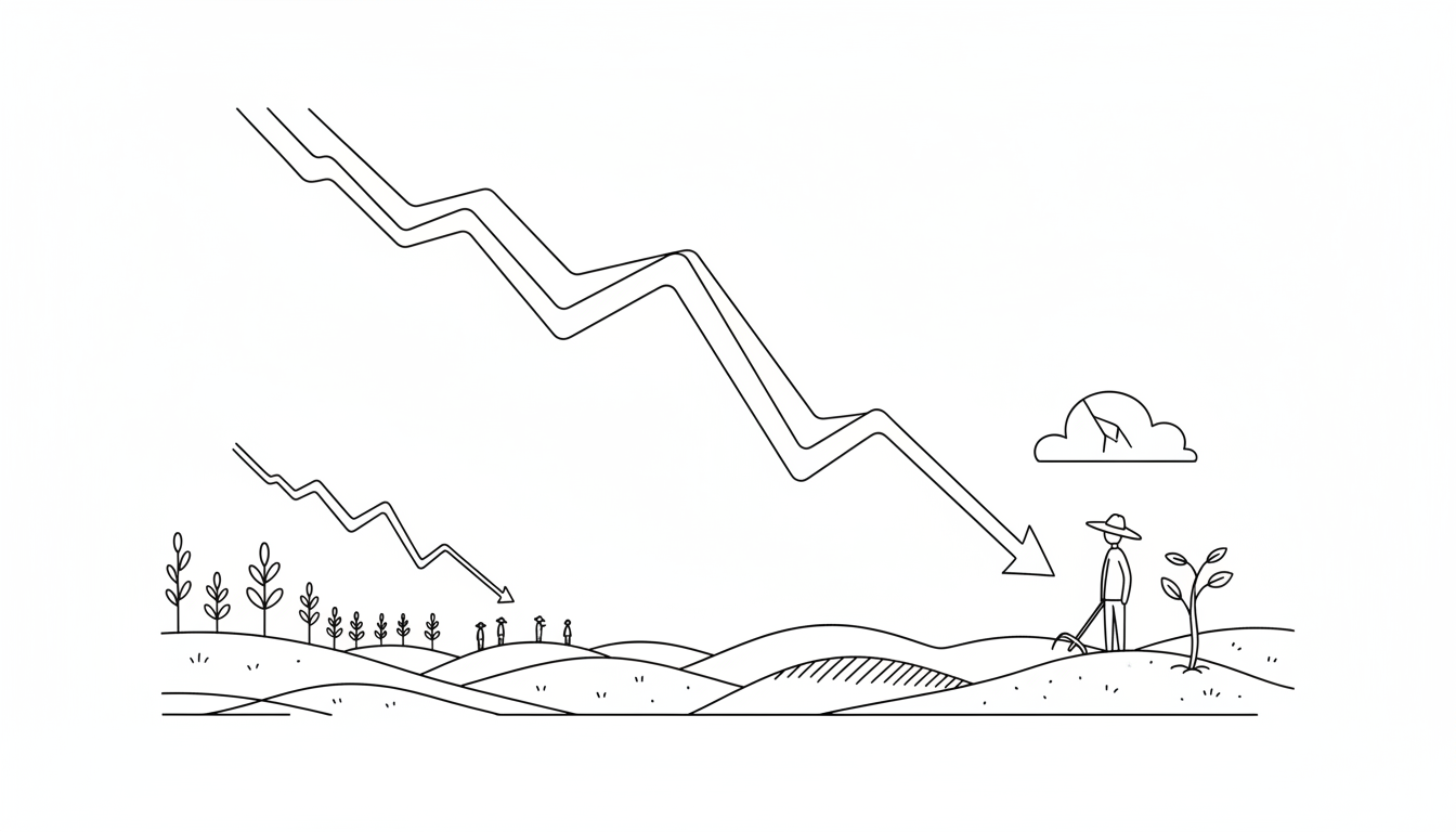 2023年の新規就農者数は過去最少の4万3460人です