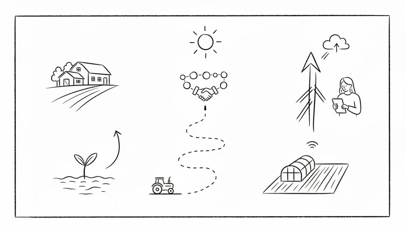支援制度を活用した3つの就農パターン