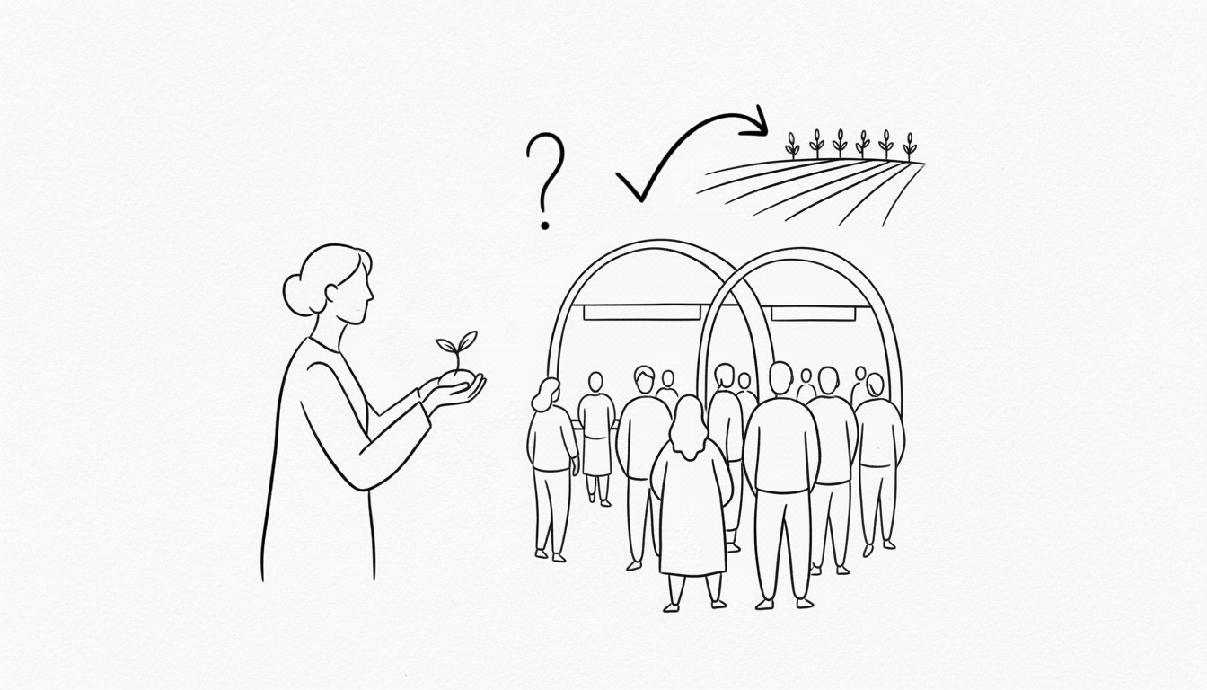 就農への不安を解消する最適な場