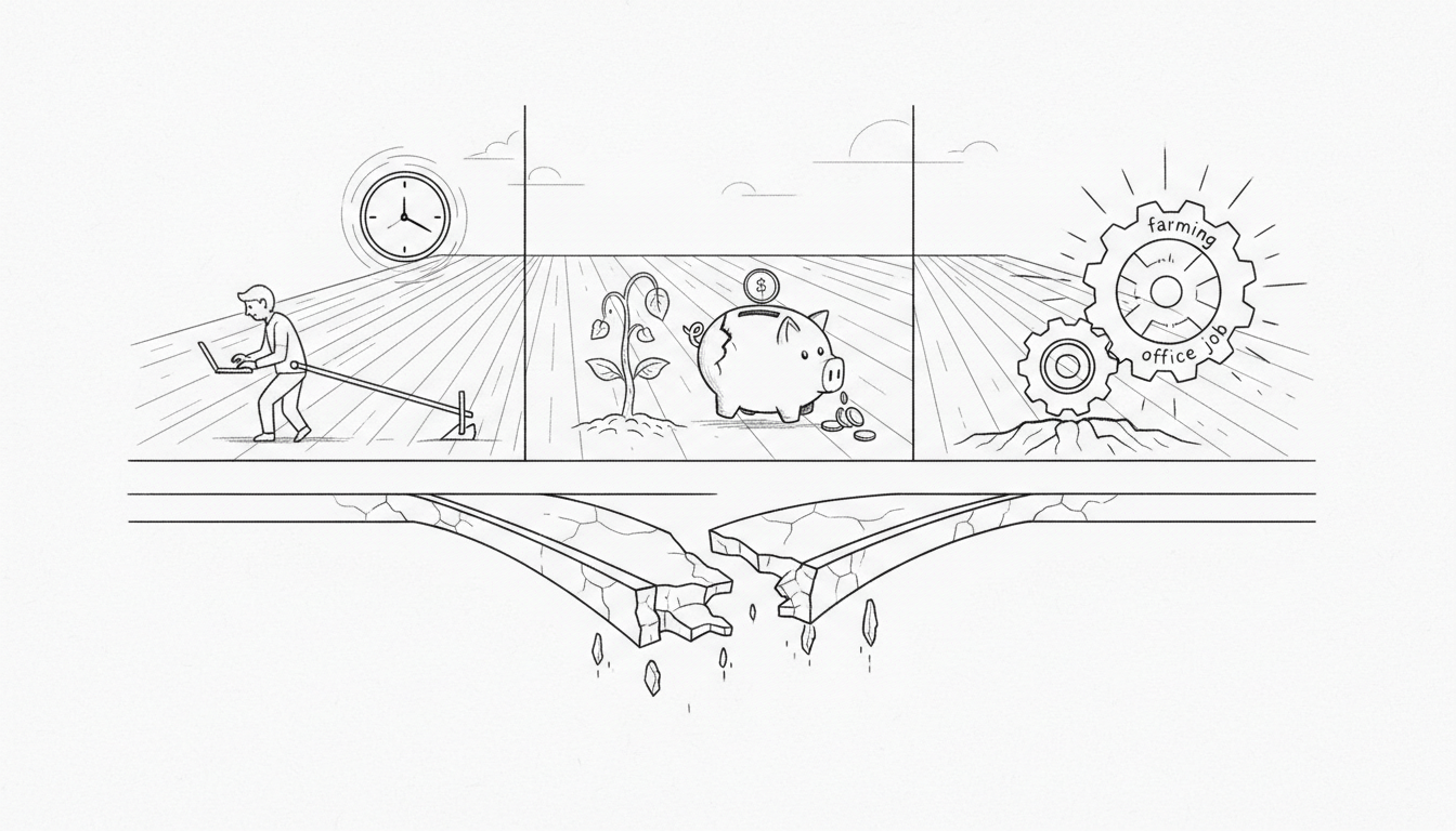 兼業農家のデメリットが顕在化した3つのケース