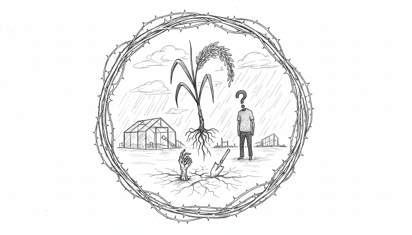 実際の農業現場で起こり得る予期せぬ事態