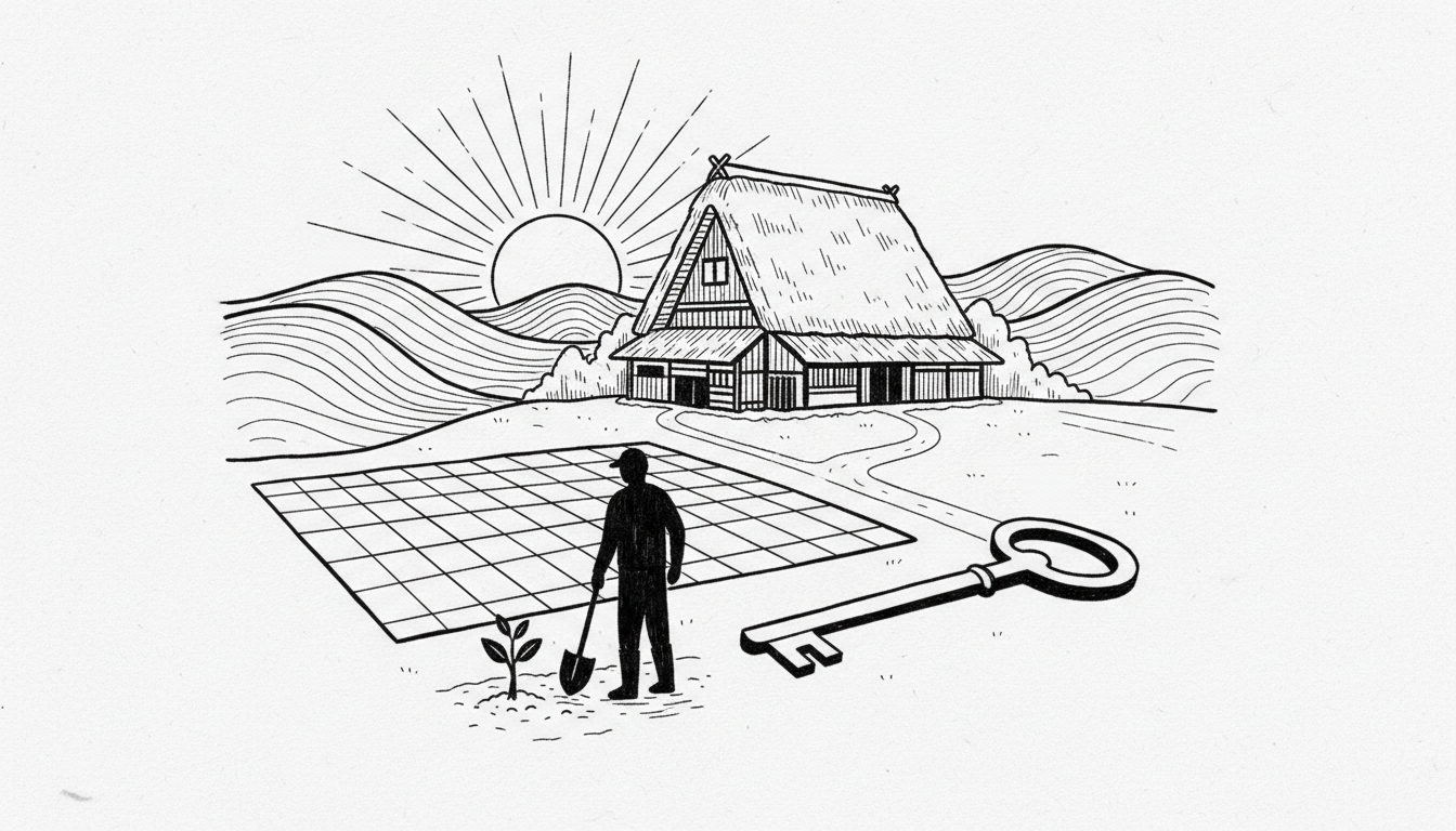 新規就農者が農地を取得するための絶対条件