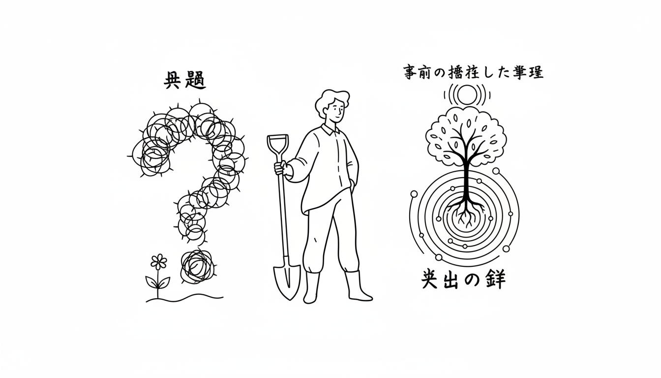 事前の徹底した準備が成功の鍵となる