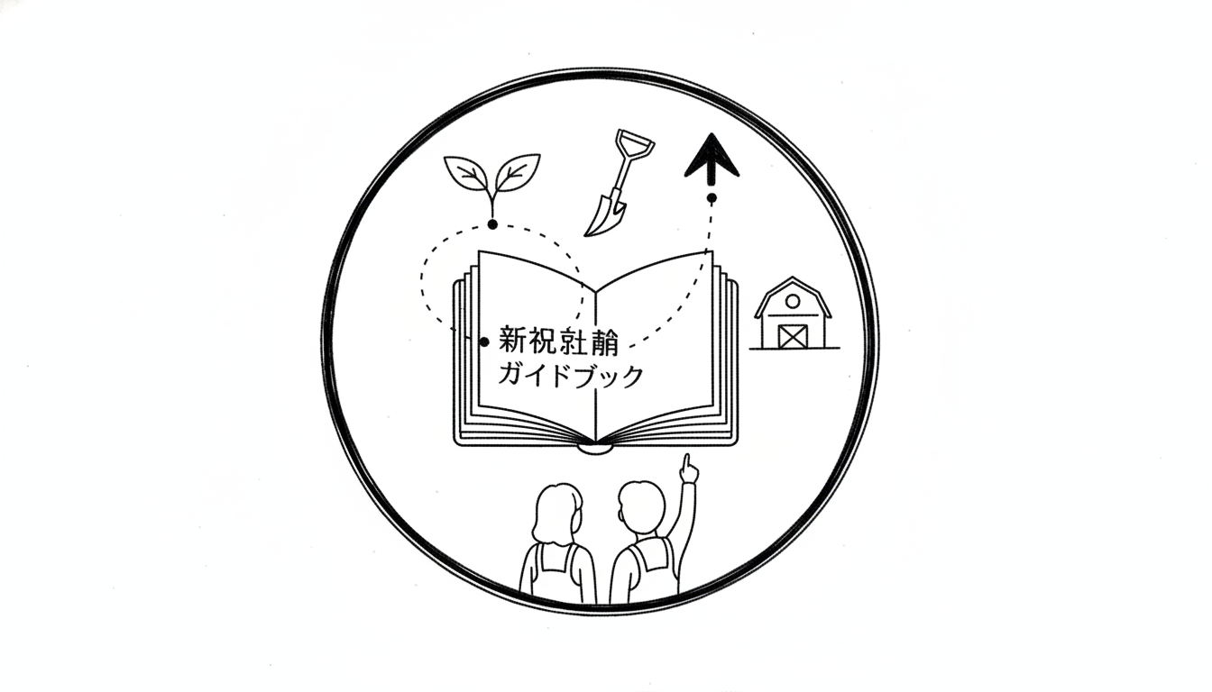農業の始め方は公的な指針を頼るのが確実です