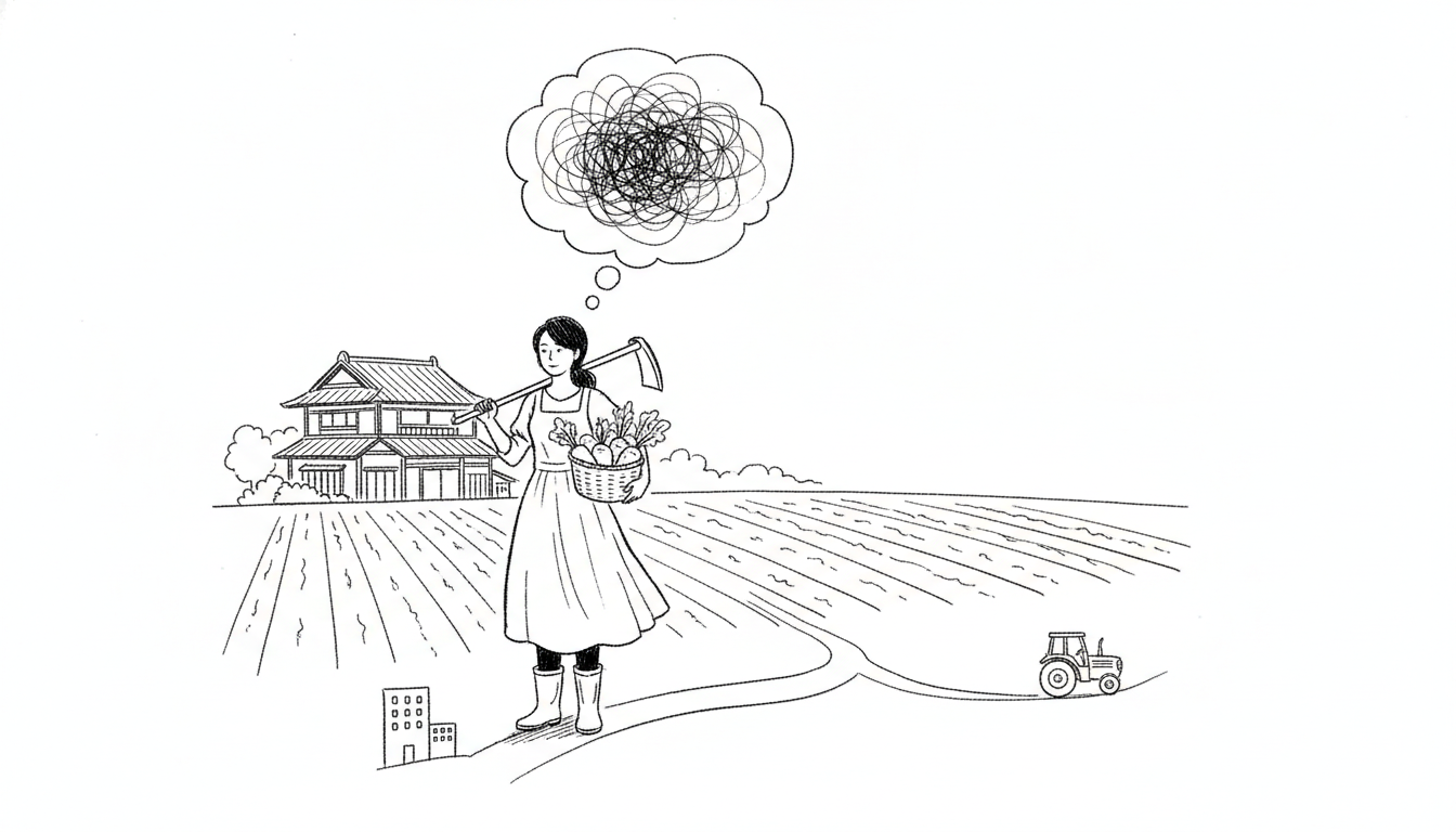 なぜ兼業農家での生活は負担が大きいと言われるのか
