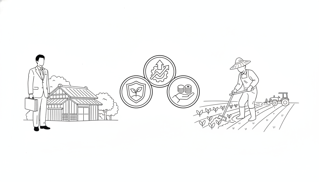 兼業農家も検討できる代表的な3つの支援制度
