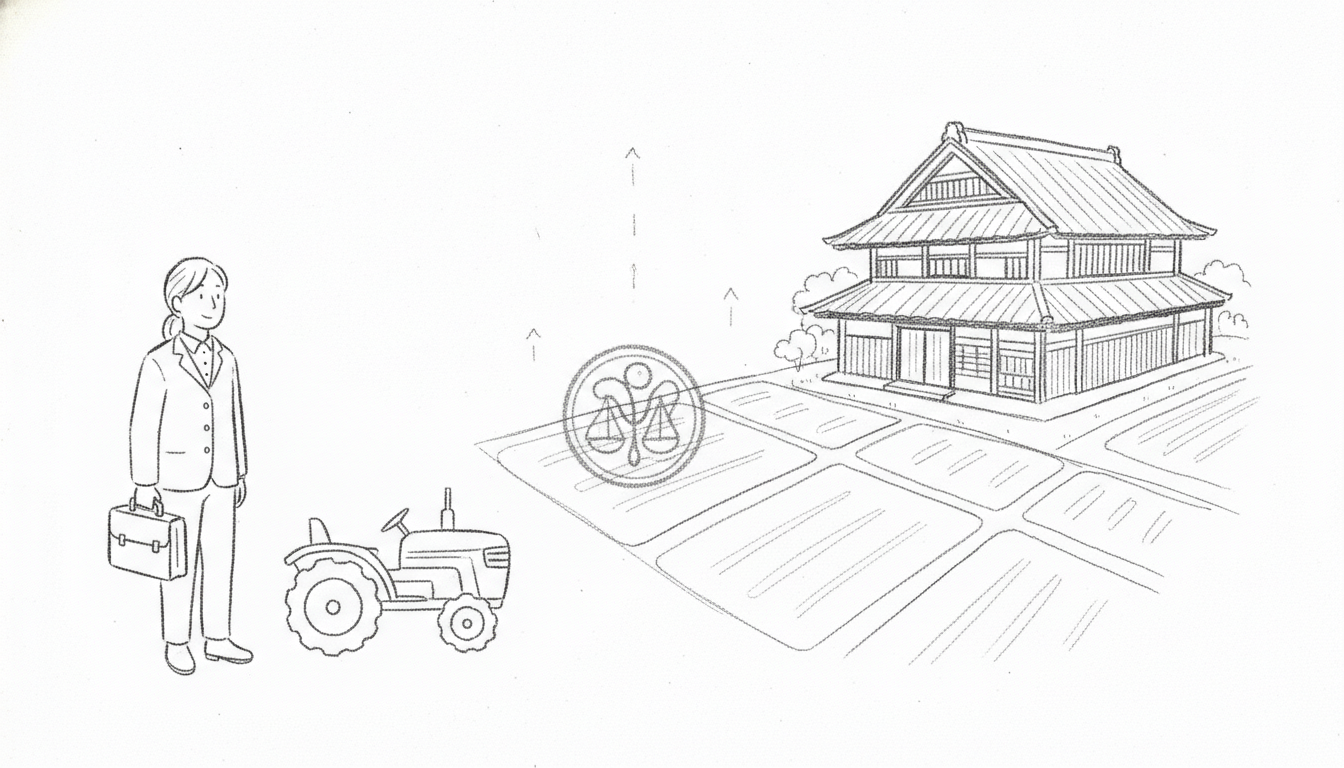 農地法に基づく許可要件を満たせば取得は可能です
